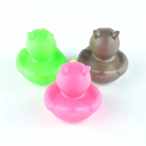 2025 nouveau grand hibou mode jouets de bain plusieurs couleurs jouets à presser et <span class=keywords><strong>canard</strong></span> de douche pour les enfants pour la plage et l'heure du bain - Product Image 5