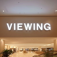 Enseignes personnalisées Kelly Sign pour entreprises, lettres en relief murales intérieures, logo personnalisé, enseigne LED pour devanture de magasin