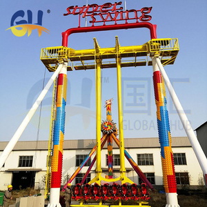Équipement de terrain de jeux d'extérieur directement de l'usine, manège à balançoires super rapides 16 places à vendre - Product Image 3