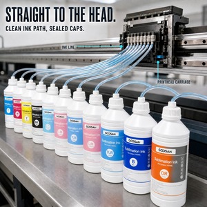 Tinta de Sublimación de Alta Velocidad, 1000 ml, 10 Colores, Industrial, para Cabezales de Impresión Epson S3200, Kyocera, Ricoh, Konica, StarFire, Panasonic - Product Image 1