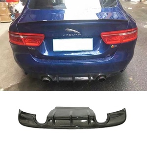 For <strong>Jaguar</strong> <strong>XE</strong> Rear Diffuser 2 Out 4 Out Custom <strong>XE</strong> <strong>Carbon</strong> <strong>Fiber</strong> Diffuser <strong>XE</strong> Body <strong>Parts</strong> Kit - Product Image 1