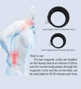 Máquina portátil de tratamiento por resonancia magnética, dispositivo de alivio del dolor corporal con doble bobina para dolores musculares y articulares en el cuello - Product Image 6