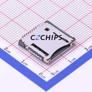 <b>SIM</b>-09A <b>SIM</b> <b>Card</b> Connector SMD Connector Plug-In Type Micro <b>SIM</b> <b>Card</b> <b>Card</b> <b>Holder</b> 1.55mm - Product Image 2