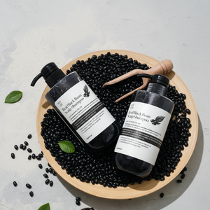 [SOY LAB] Shampooing Soin du Cuir Chevelu aux Haricots Noirs 500ml Hydratant Nourrissant Rafraîchissant Sensation de Propreté pour le Cuir Chevelu Brillance Naturelle Tous Types de Cheveux - Product Image 2