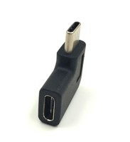 Shenzhen Mnaoson USB-C Sudut Kanan Kiri 90 Derajat Dukungan Penjualan Terlaris 10Gbps 3.1 Tipe C Adaptor Konverter Pria Ke Wanita