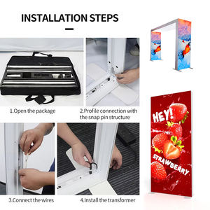 Выставочный дисплей <span class=keywords><strong>Trade</strong></span> <span class=keywords><strong>Show</strong></span> Light Box Expo Butter Free Butter - Product Image 6