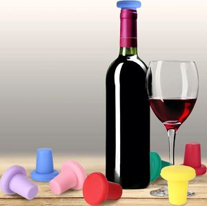 Universal Fit Food Grade Silicone <b>Wine</b> Bottle Stopper Reusable Leakproof Eco-Friendly Portable for Whisky Vodka - Product Image 4