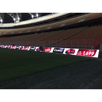 Panneau d'affichage à LED de périmètre de stade à économie d'énergie P4 P5 P6.67 P8 P10 960X960mm écran LED extérieur de panneau d'affichage à LED