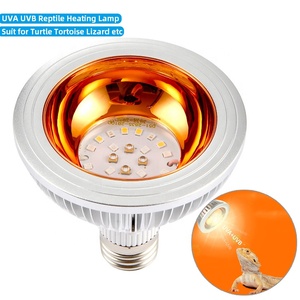 Professional Aluminum <strong>Terrarium</strong> UV Bulb UVA UVB 10.0S 20.0S Snake Gecko Lizard Full Spectrum <strong>Reptile</strong> Heating Lamp - Product Image 1
