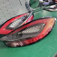 Luces Traseras LED Ahumadas Negras para Porsche 718 981 Cayman Boxster, Luces Traseras Originales