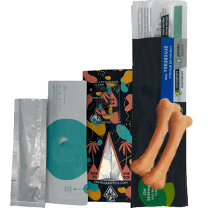 Custom plastic packaging dispensary packaging travel storage smell proof mylar bag for pet food