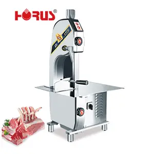 Ticari et kemik testere kesici masaüstü elektrikli kemik kesme makinesi biftek kesim dondurulmuş balık kemik testere makinası