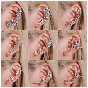 Wholesale Fashion New Statement Star butterfly Flower Cluster <strong>Clip</strong> <strong>on</strong> Ear Cuffs Jewelry <strong>Earrings</strong> <strong>Vintage</strong> 20 Options - Product Image 5