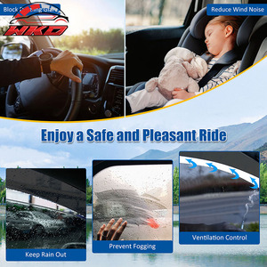 เทปป้องกันหน้าต่างสำหรับ Hyundai Santa Fe 24-26ที่บังแดดที่บังแดด - Product Image 5