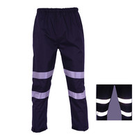 Pantalon de travail réfléchissant, pantalon de pluie pour homme, pantalon de travail, circulation, route, sécurité en usine, imperméable, pantalon de survêtement lumineux pour l'équitation