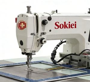 Nouvelle machine à coudre industrielle à lit plat, à point de couture, à commande numérique, à une aiguille - Product Image 3