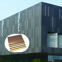 Panneau composite en aluminium de haute qualité, épaisseur 4 mm, panneau ACM, Alucobond, revêtement PVDF pour bardage extérieur