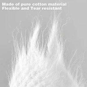 Serviette de dissolvant de <span class=keywords><strong>coton</strong></span> pur de haute qualité 100% pour les articles de toilette de dentiste de clinique d'hôpital de maquillage de voyage - Product Image 5