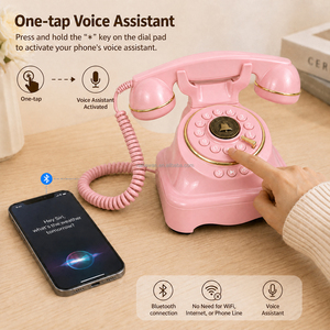 Téléphones filaires rétro avec fonction Bluetooth, prêts à être expédiés, vente en gros transfrontalière - Product Image 5