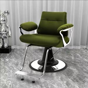 Nuevas llegadas: Silla de peluquería popular y sencilla de cuero sintético para barbería - Product Image 5
