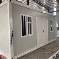 Maisons conteneurs modulaires préfabriquées modernes et respirantes, démontables et portables, de 10, 20 et 40 pieds, en kit plat, pour usage résidentiel (chambre à coucher) Vista