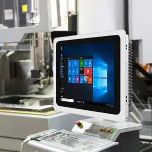 10 inch 6XCOM HD Port kim loại trường hợp cảm ứng không quạt Android Màn hình hiển thị <span class=keywords><strong>advantech</strong></span> máy tính công nghiệp bảng điều chỉnh <span class=keywords><strong>PC</strong></span> Window Wall Mount - Product Image 1