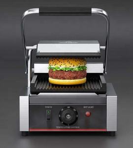 Plaque de pressage unique commerciale gril à <span class=keywords><strong>panini</strong></span> électrique professionnel <span class=keywords><strong>presse</strong></span> à <span class=keywords><strong>panini</strong></span> gril Sandwich commercial électrique avec rainure - Product Image 6