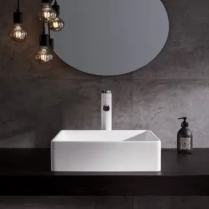meilleur coin évier de cuisine Suppliers-Best selling products in usa Modern design bathroom cabinet basin white farm sink ceramic