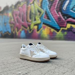 Nouveautés Printemps 2026 : Baskets de skate de luxe de créateur, Super Goose White StarSneakers à semelle dorée, ultra-tendance - Product Image 1