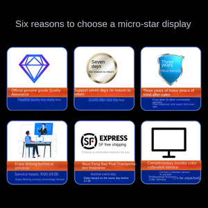 Microstar 26.5 Inch M a G 271QPX QD-OLED E2 <strong>2K</strong> 240Hz Refresh Rate 165Hz Gaming <strong>Monitor</strong> Wide Display Screen for PC - Product Image 6