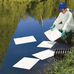 NOUVEAU PIG - MAT403 White Oil-Only mat pads - EAN 036226137909 ABSORBENT PRODUCTS - Product Image 4