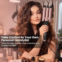 Alat Penata Rambut Serbaguna Dengan Desain Portabel Dan Kepala Sikat Yang Dapat Diganti Untuk Sekolah Pelatihan Kecantikan Pencatok Rambut