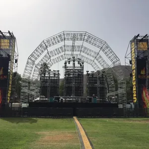 Quality Music Festival Aluminum Concert Stage Roof Truss System for sale