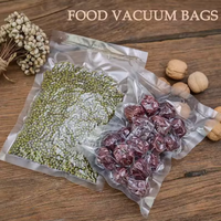 Sacs de congélation transparents pour sceller les aliments, sacs de conservation sous vide en plastique personnalisés