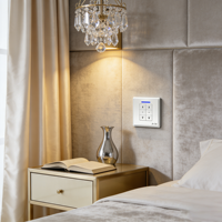 Récepteur RF sans fil intelligent AC228-01, conception facile à installer pour tous les moteurs AOK, pour une utilisation en cuisine et en salon
