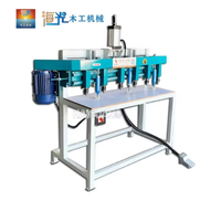 Perceuse pneumatique verticale multi-axes pour le bois, machine de perçage à quatre lignes, plusieurs têtes, moteur multifonctionnel, perçage multi-tâches 1500W 22mm