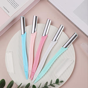 Depilador de Cejas, Removedor de Vello Facial, Herramienta Exfoliante de <span class=keywords><strong>Dermaplaning</strong></span>, Recortador de Cejas Multiusos - Product Image 1