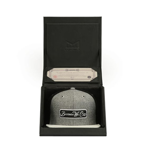 Sang Trọng Giấy Các Tông Vuông Đồng Bằng Snapback <span class=keywords><strong>Hat</strong></span> Hộp Cửa Sổ - Product Image 2