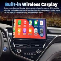 Lecteur multimédia vidéo pour voiture Android avec écran 2K de 13,3 pouces pour TOYOTA Camry 2021 2022 hybride, système stéréo JBL, navigation, CarPlay sans fil