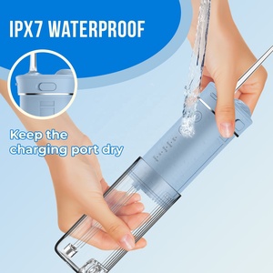 Nouvel Arrivage Hydropulseur Buccal Sans <span class=keywords><strong>Fil</strong></span> Mini avec 4 Modes de Nettoyage, Réservoir Rétractable de 200 ml, IPX7, pour le Nettoyage Quotidien des Dents - Product Image 5