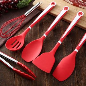 Kitchen Accessories Household Cocina 11 Pieces Cooking Utensils Sustainable <b>Silicone</b> Kitchen <b>Tools</b> Set With Holder - Product Image 2