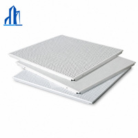 Plaques de plafond suspendu métalliques 600x600, panneaux de faux plafond acoustiques, dalles de plafond métalliques pour centre de services publics