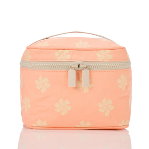 Bolsas de Cosméticos, Organizador de Artículos de Aseo Portátil, Estilo Coqueta Floral con Asa, Linda Bolsa de Cosméticos de Viaje, Bolsa de Maquillaje Grande - Product Image 1