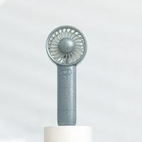 Mini ventilateurs portables personnalisés avec logo, rechargeables USB, 3-en-1, en plastique, pour bureau et usage personnel