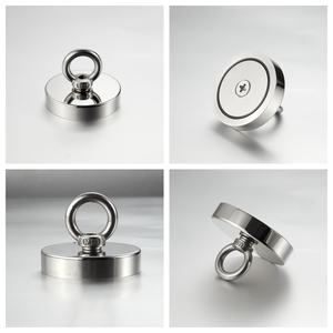 Imán de neodimio permanente NdFeb de grado de pesca Ventosa recubierta súper fuerte para materiales magnéticos atractivos - Product Image 4