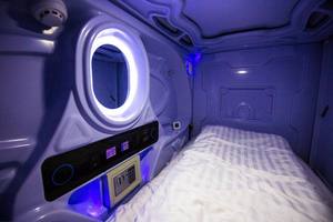 Cápsula Inteligente KSL para Dormir, Mueble Comercial para Aeropuertos, Cápsula de Dormir ABS Todo en Uno, Cama Tipo <span class=keywords><strong>Loft</strong></span> - Product Image 2