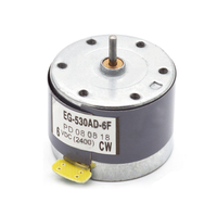 Aismartlink EG-530AD-6B / 6F / 9B / 9F / 2B / 2F Moteur DC 6V 9V 12V 2400 CCW pour amplificateur audio