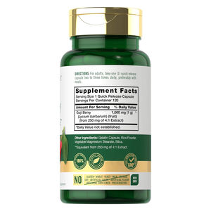 Preço promocional Saúde <span class=keywords><strong>Goji</strong></span> <span class=keywords><strong>Berry</strong></span> <span class=keywords><strong>capsule</strong></span> <span class=keywords><strong>Goji</strong></span> <span class=keywords><strong>Berry</strong></span> Supplement cacpsule <span class=keywords><strong>goji</strong></span> <span class=keywords><strong>berry</strong></span> cápsulas duras - Product Image 2