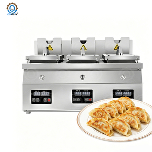 QDMECH Parrilla Eléctrica de Acero Inoxidable de Alta Eficiencia para <span class=keywords><strong>Gyoza</strong></span> Japonesa, Equipo Comercial para Cocinar Dumplings Fritos - Product Image 6