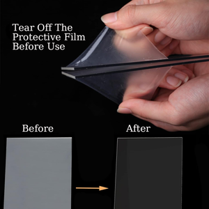 4x6, mesa transparente personalizada, doble lado inclinado, magnético, etiqueta de precio de pie, soporte de letrero acrílico, soporte para tiendas de teléfono, Buffet - Product Image 6